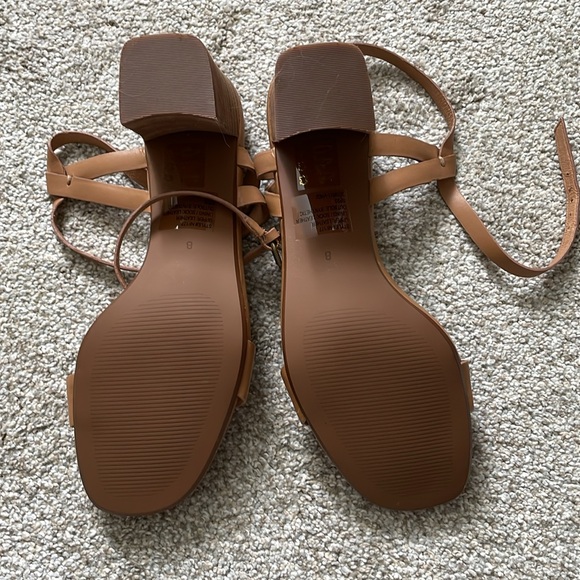 The Loli Ankle-Strap Sandal in Amber Brown - Picture 8 of 8